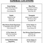Ocean Springs makes sandbag locations available Ocean Springs makes sandbag locations available