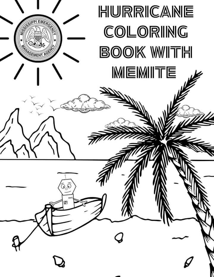 Hurricane season begins; agency releases children's coloring book