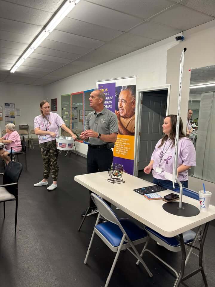 Lee County sheriff, APS play bingo with elderly on World Elder Abuse Awareness Day