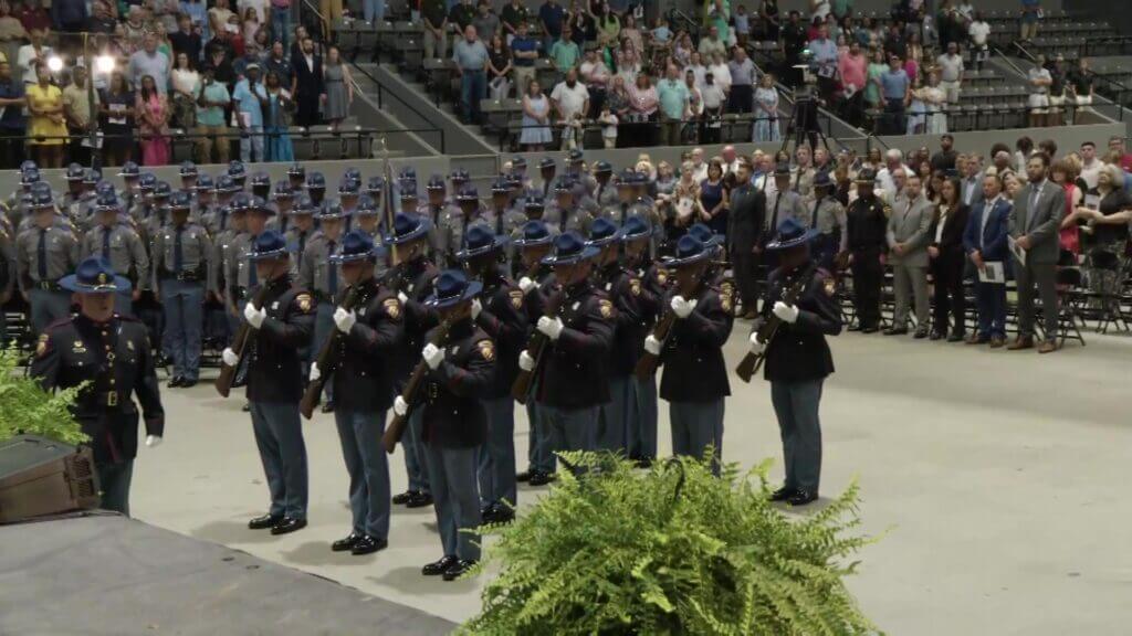Mississippi Highway Patrol holds Cadet Class 70 graduation