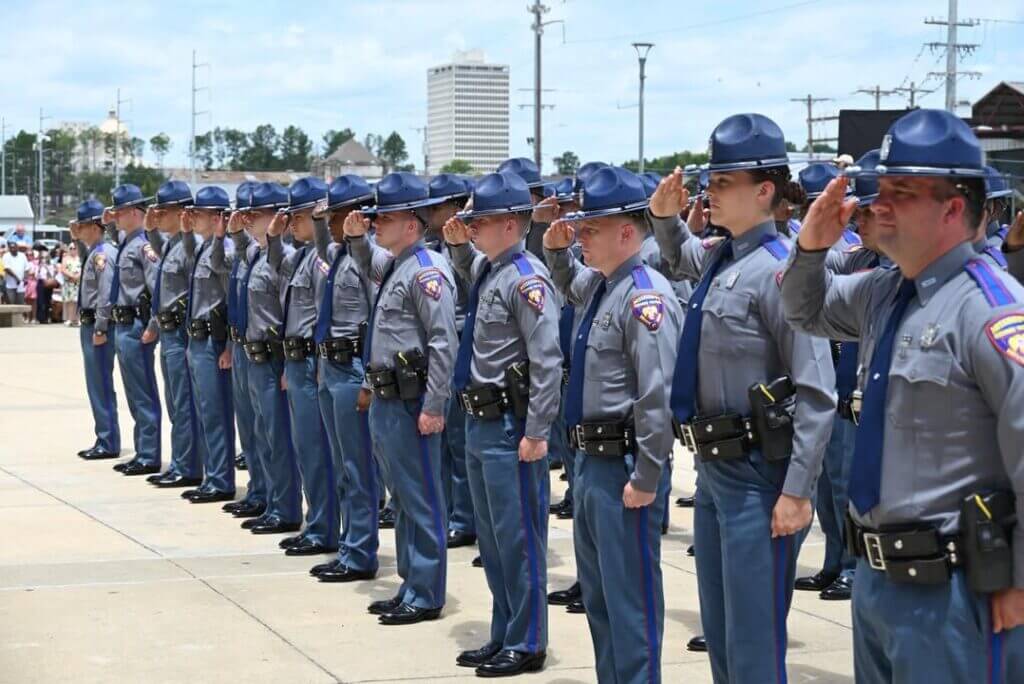 Reeves congratulates Mississippi Highway Patrol Cadet Class 70 on graduation