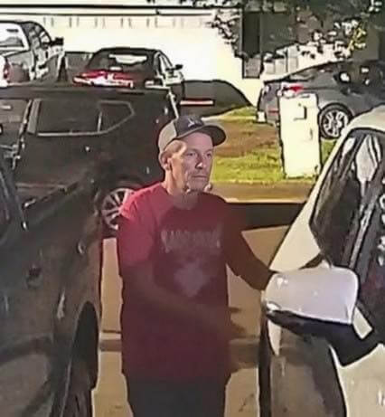 Clinton police seek help identifying auto burglary suspect