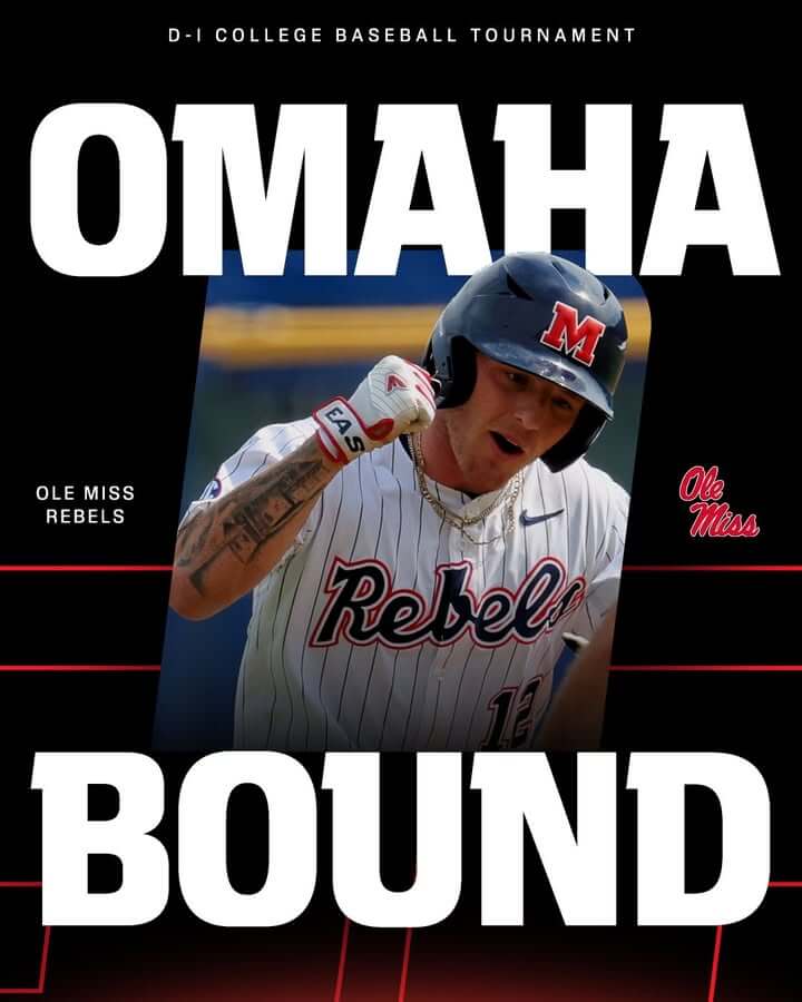 Ole Miss reaches Men's College World Series for seventh time
