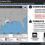 OSPD warns storms, Potential Tropical Cyclone One threaten Texas coast OSPD warns storms, Potential Tropical Cyclone One threaten Texas coast