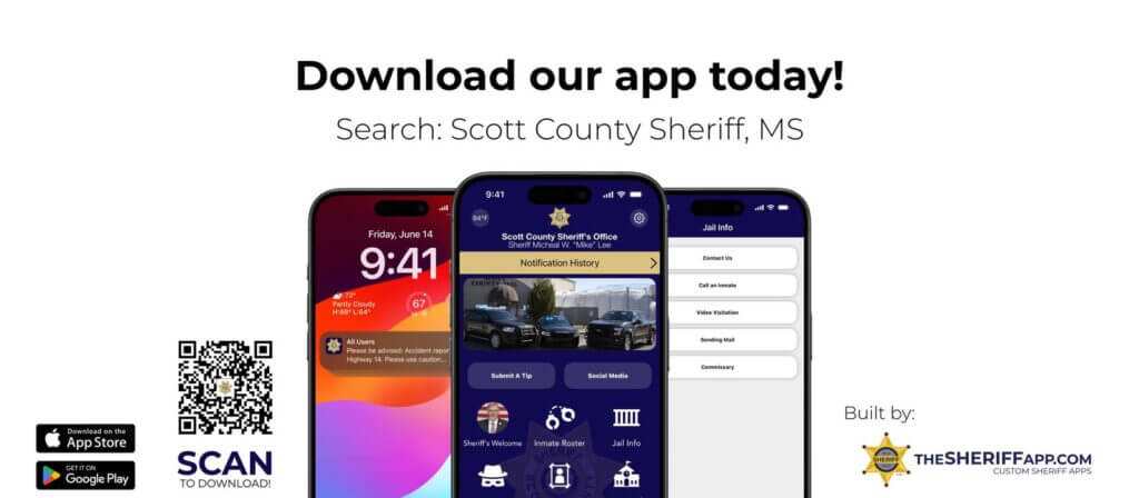 Scott County Sheriff's Office offers free mobile app