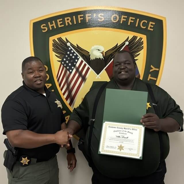 Coahoma County Sheriff's Office names employees of month