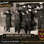 Vicksburg Police Department shares throwback photo of officers at target practice Vicksburg Police Department shares throwback photo of officers at target practice