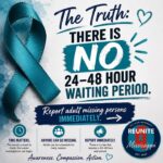 Social media post urges immediate reporting of missing adults Social media post urges immediate reporting of missing adults