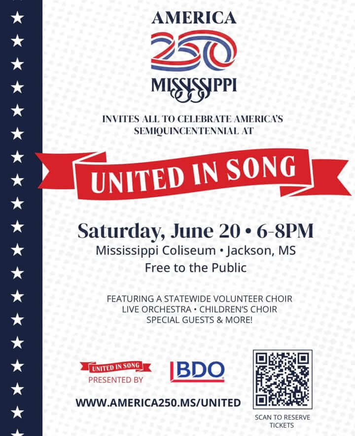 First Lady Elee Reeves readies Mississippi for United in Song celebration