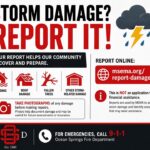 Ocean Springs urges residents to report storm damage Ocean Springs urges residents to report storm damage