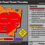 Tropical system brings heavy rain Thursday, raises flash flood risk Tropical system brings heavy rain Thursday, raises flash flood risk