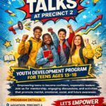 Tuesday Talks at Precinct 2 postponed to June 30 Tuesday Talks at Precinct 2 postponed to June 30