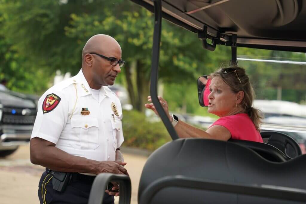 Vicksburg police secure Miss Mississippi Parade
