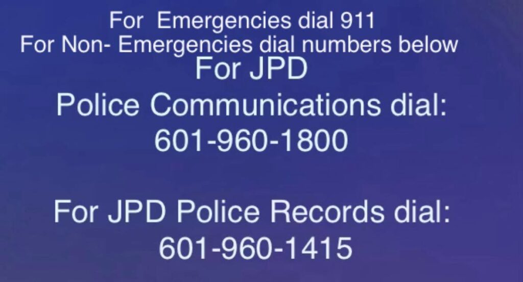 Officials urge use of nonemergency lines