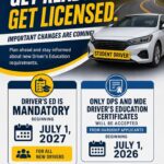 Mississippi requires driver's education for new drivers starting July 1, 2027 Mississippi requires driver's education for new drivers starting July 1, 2027