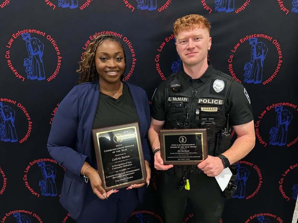 Oxford police honor officers at LCLEOA awards banquet