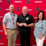 Mark Spence receives Safety and Security award at SCSD convocation Mark Spence receives Safety and Security award at SCSD convocation