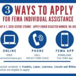 FEMA offers Individual Assistance to five Mississippi counties FEMA offers Individual Assistance to five Mississippi counties