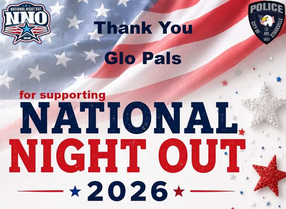 Glo Pals donates to support National Night Out 2026