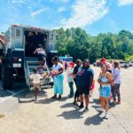 Gulfport police join Christmas in July celebration Gulfport police join Christmas in July celebration
