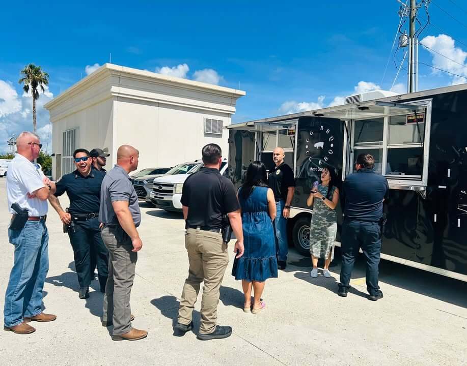 Gulfport police thank CG BBQ for meal