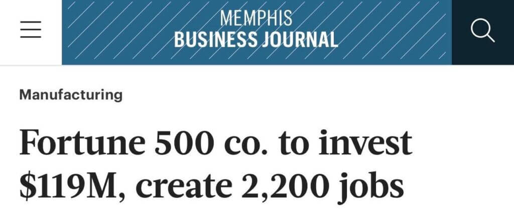 World-class companies continue choosing Mississippi