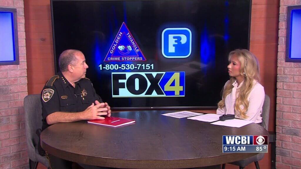Kealy interviews Lowndes County Sheriff on Crime Stoppers