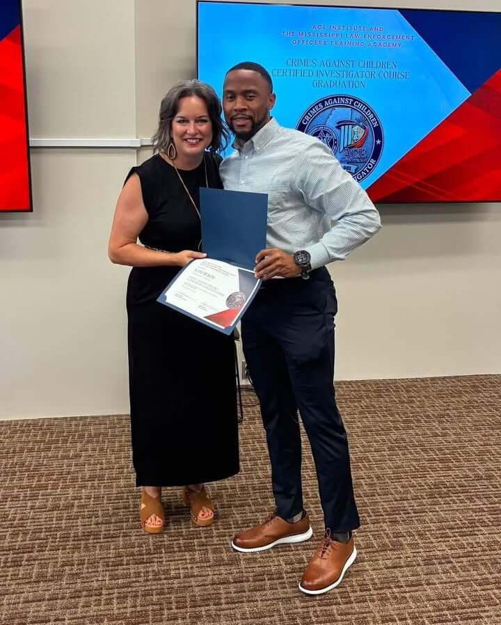 Detective Sgt. Kam Herod earns crimes-against-children certification