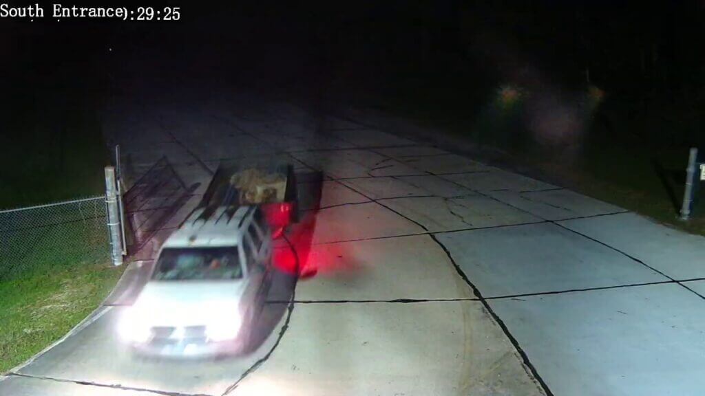 Hancock County seeks ID on Tahoe in Port Bienville trailer theft