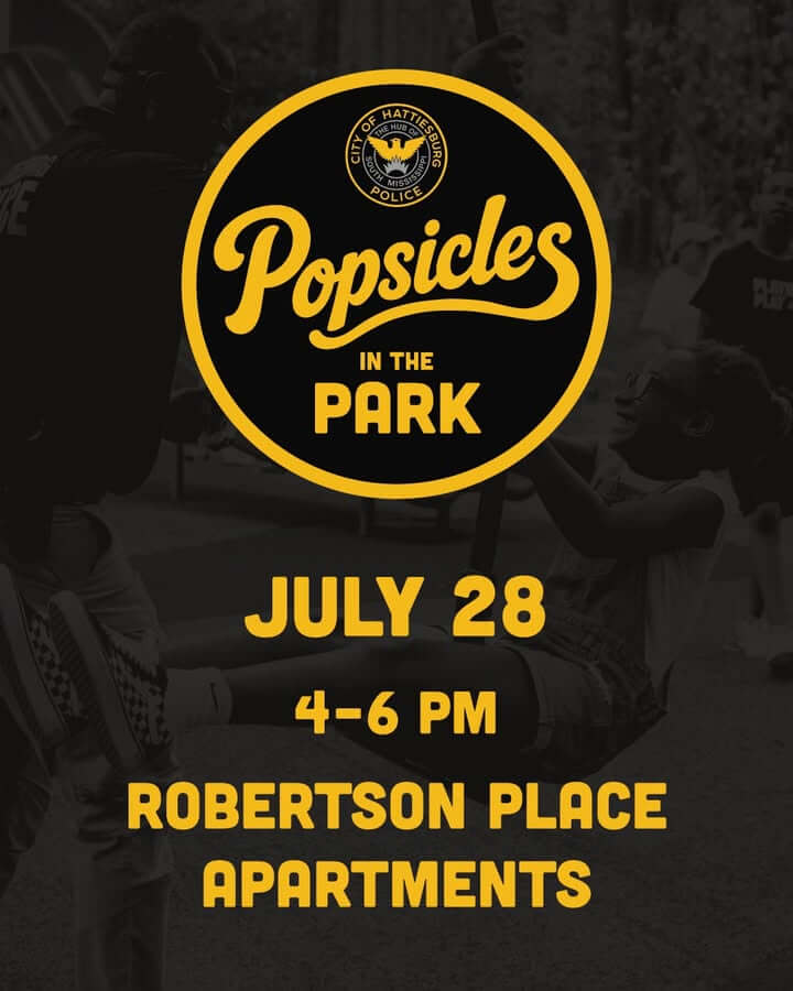 Hattiesburg Police host final Popsicles in the Park Tuesday
