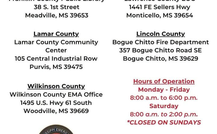 Disaster centers open in five counties to serve storm survivors