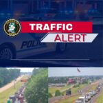 Crash delays I-55 traffic in both directions Crash delays I-55 traffic in both directions