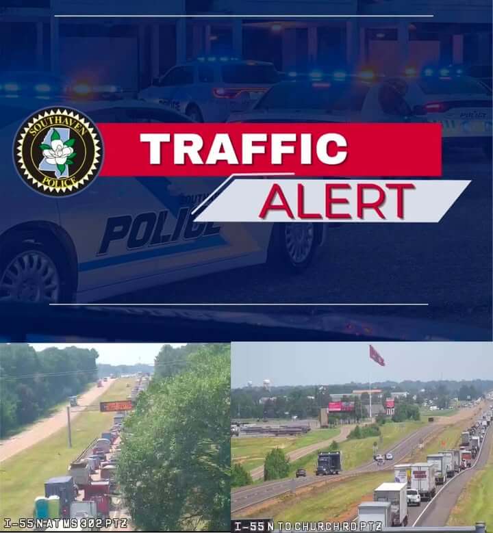 Crash delays I-55 traffic in both directions