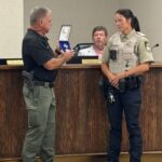 Sheriff Bailey awards deputy Lifesaving Award after crash response Sheriff Bailey awards deputy Lifesaving Award after crash response