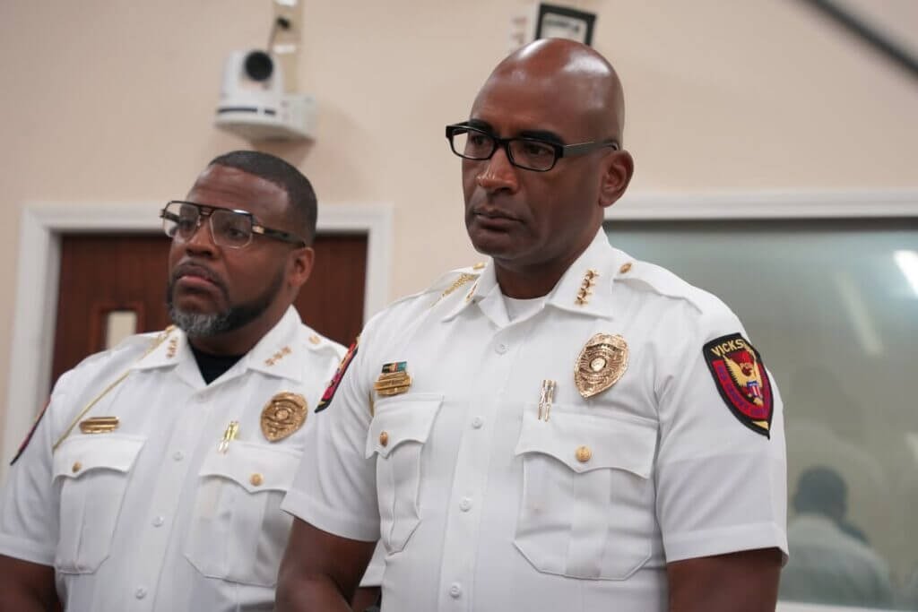Vicksburg Police swear in four new officers
