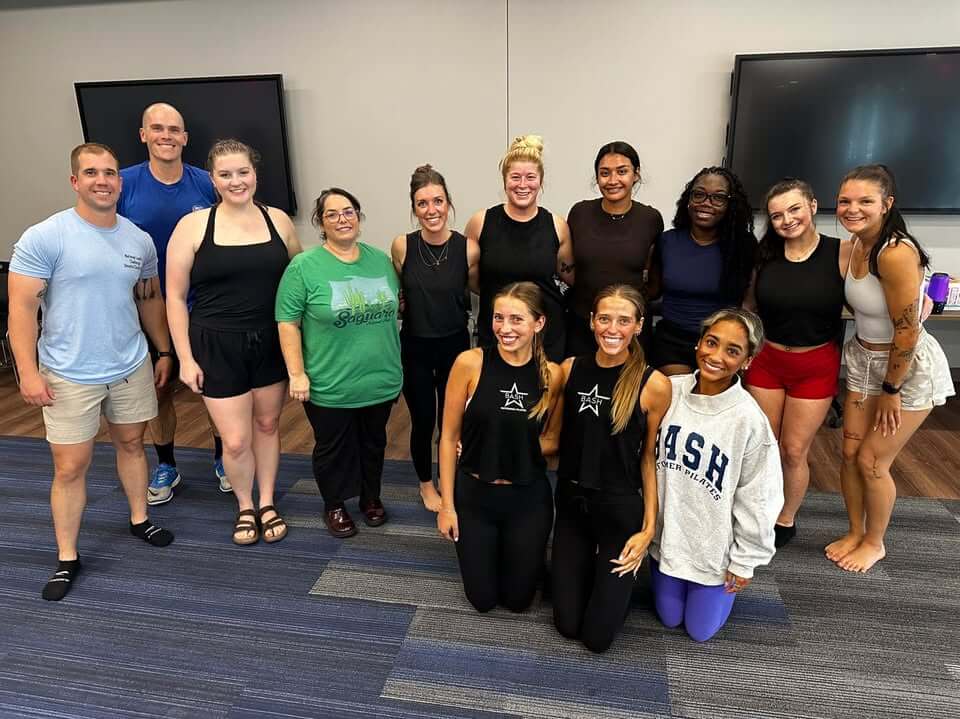 Oxford police thank BASH Pilates after staff wellness class