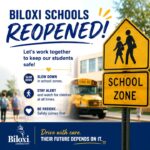 Biloxi police urge motorists to slow down as students return to school Biloxi police urge motorists to slow down as students return to school