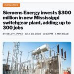 Siemens Energy breaks ground in Rankin County, creates 300 jobs Siemens Energy breaks ground in Rankin County, creates 300 jobs