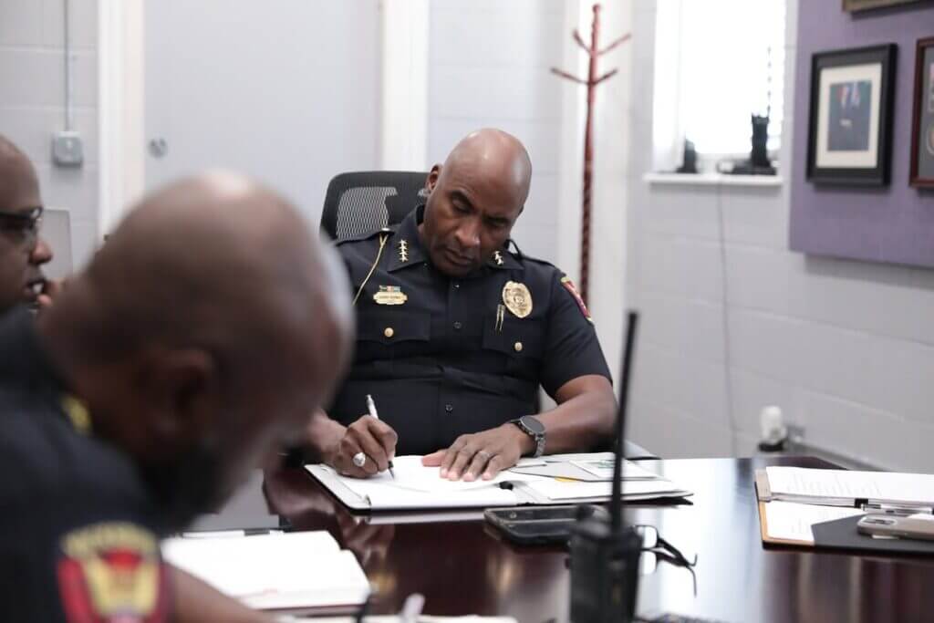 Vicksburg police continue strategic planning in command staff meeting