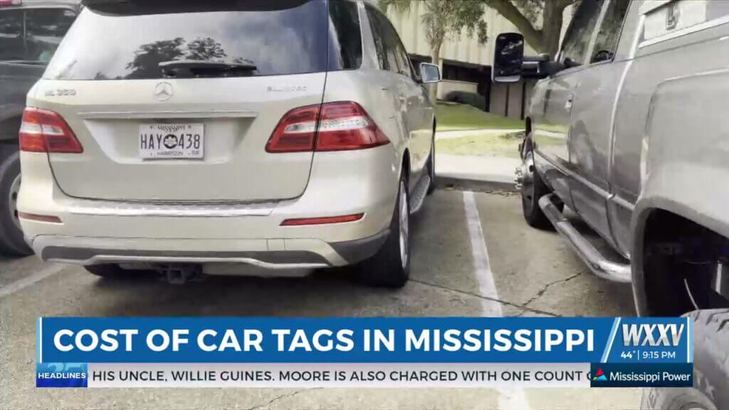 Mississippi has second-highest car tag fees, state office says