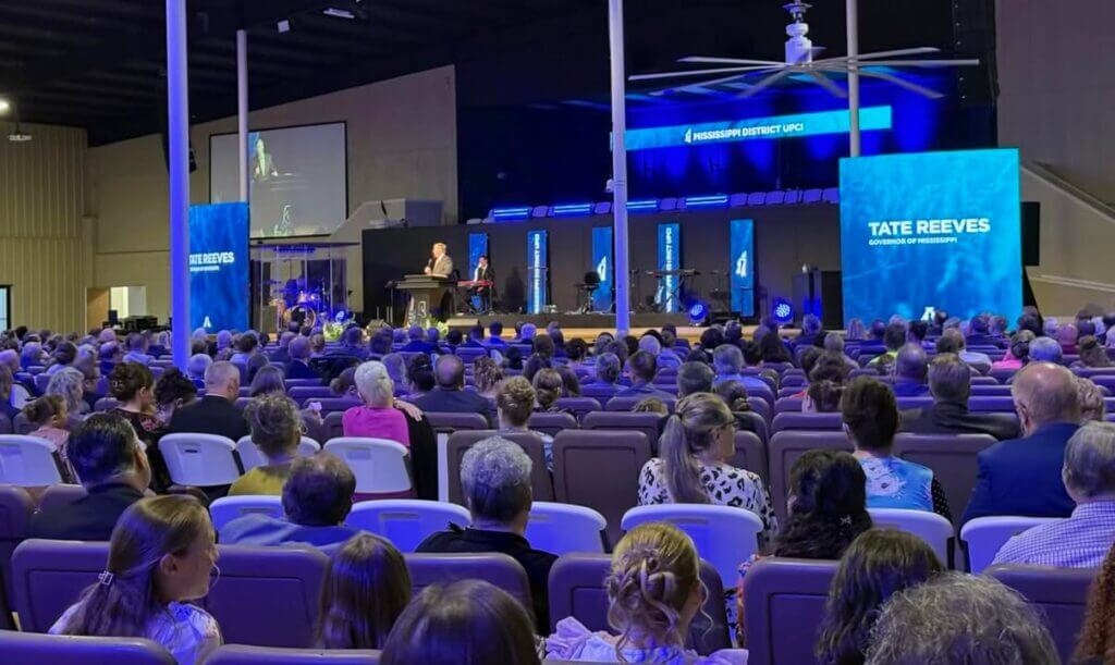 Reeves joins Mississippi UPCI for annual camp meeting
