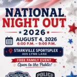 Starkville holds National Night Out at Sportsplex Aug. 4 Starkville holds National Night Out at Sportsplex Aug. 4