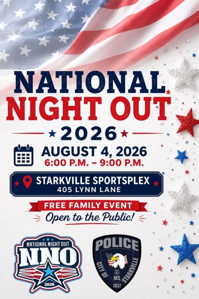 Starkville holds National Night Out at Sportsplex Aug. 4