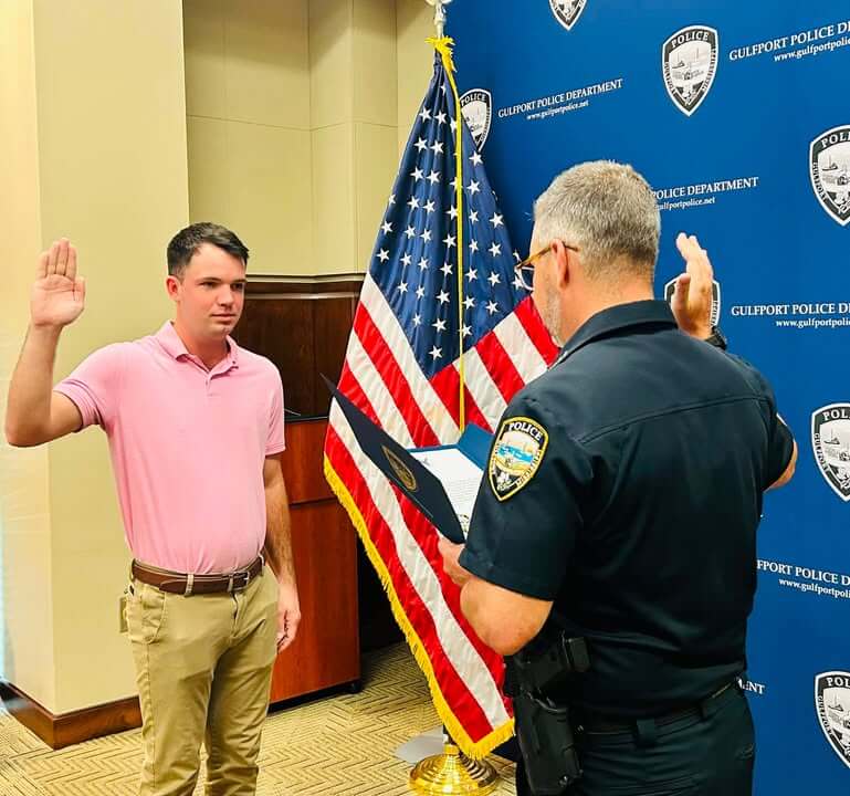Gulfport Police welcome three new public safety staff