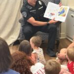 Oxford officer reads to children at Square Books Jr Oxford officer reads to children at Square Books Jr