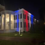 Governor's Mansion to light red, white and blue Governor's Mansion to light red, white and blue