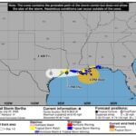 Bertha makes landfall near Biloxi Wildlife Management Area Bertha makes landfall near Biloxi Wildlife Management Area
