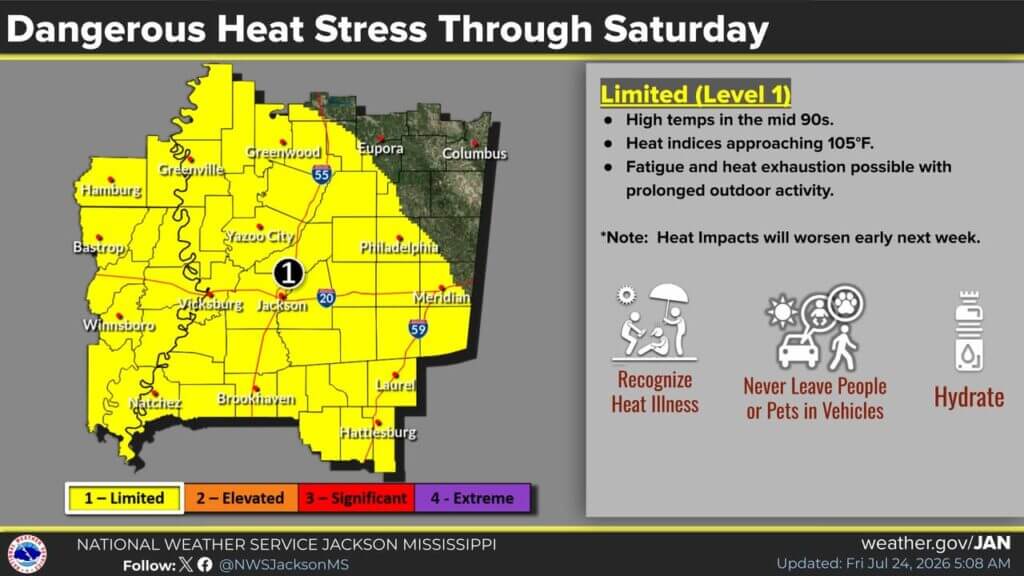 NWS Jackson posts photos on Facebook