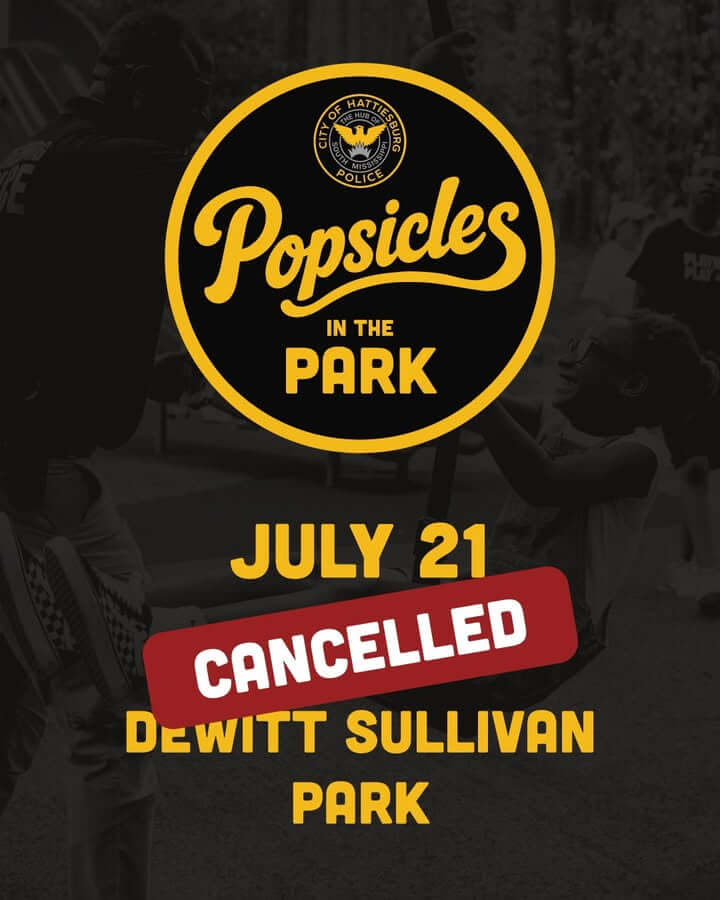 Popsicles in Park canceled due to extreme heat
