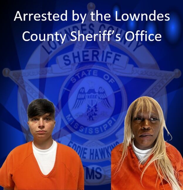 Lowndes County STING Unit arrests two on methamphetamine charges